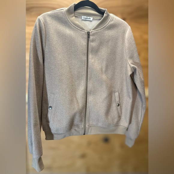 Magnolia Jackets & Blazers - Magnolia - Fleece Bomber Jacket
